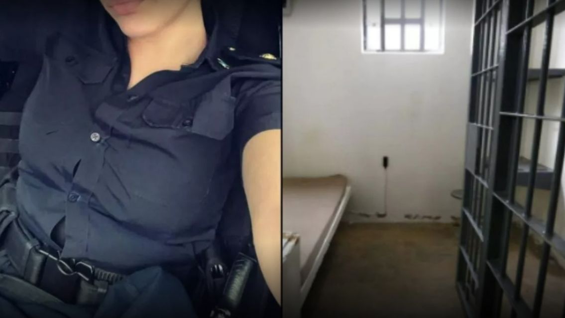 Mujer policía se grabó haciendo "de todo" con un preso: así los agarraron
