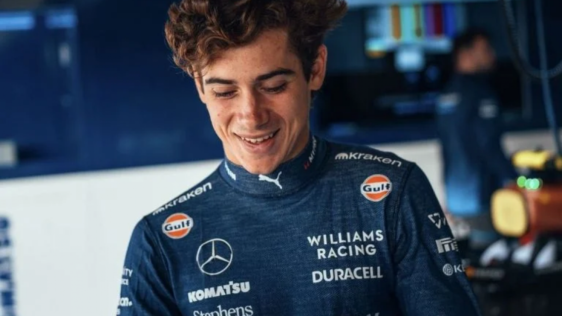 "Lo m�s lindo", Franco Colapinto y una famosa argentina