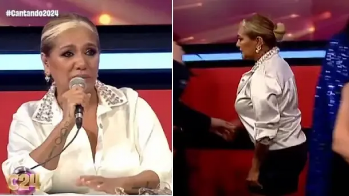 Se levant� y se fue, Gladys La Bomba Tucumana enojad�sima con Marcelo