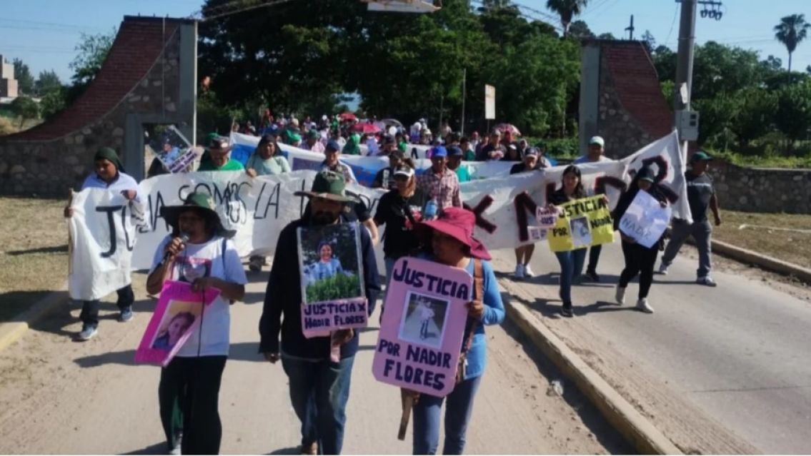 Todo Perico se movilizó y pidió Justicia por Nadir Flores