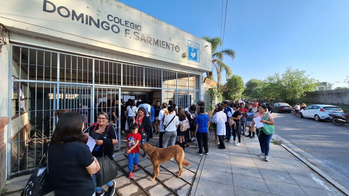 Se rinde el examen de ingreso para primer a�o