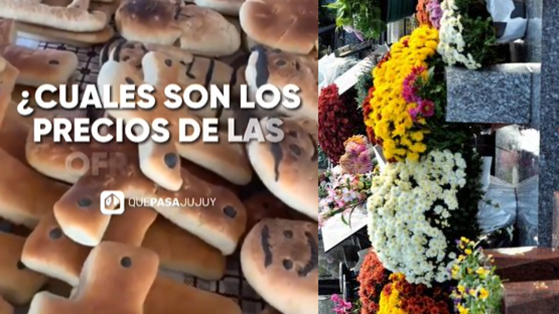 Cuánto salen las ofrendas para los santos difuntos en Jujuy