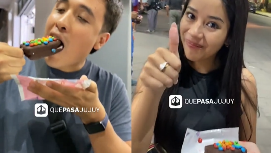 Receta para hacer el "helado viral" que es furor en Jujuy, enorme y súper dulce