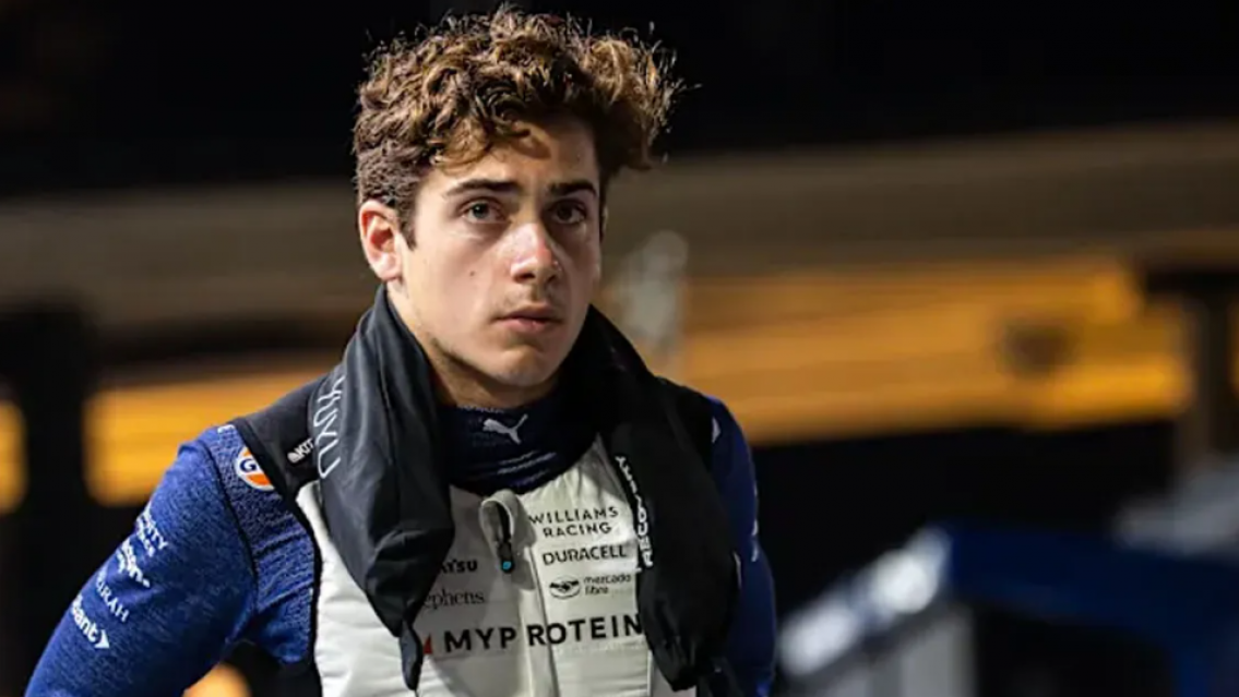 Franco Colapinto no pudo terminar la carrera en Abu Dhabi