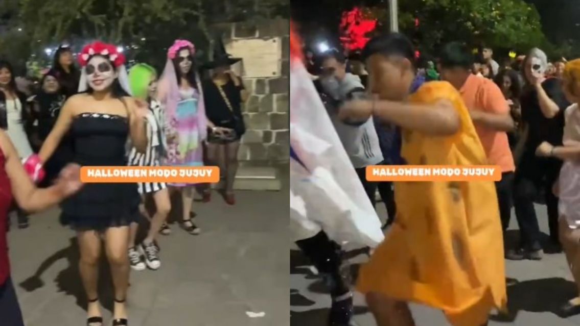 Tradición jujeña y Halloween: el video que emocionó a más de uno