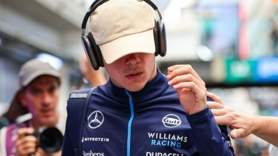 A pesar de la muerte de su abuelo Fran Colapinto lo dio todo en Brasil