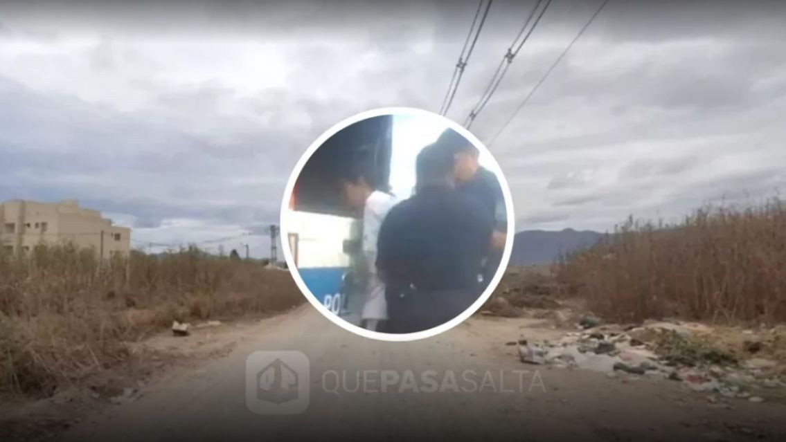 Monstruo agarró adolescente y la estaba llevando al descampado: "No digás nada"
