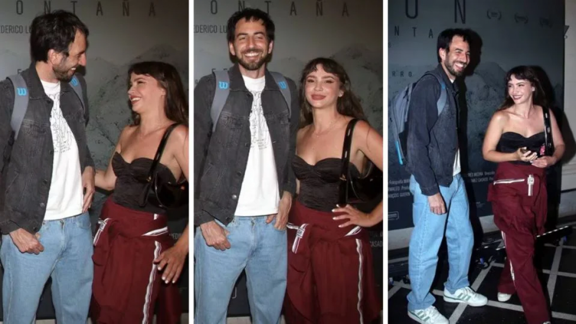 La actriz m�s linda de Argentina con el director de "Divisi�n Palermo: �en pareja?