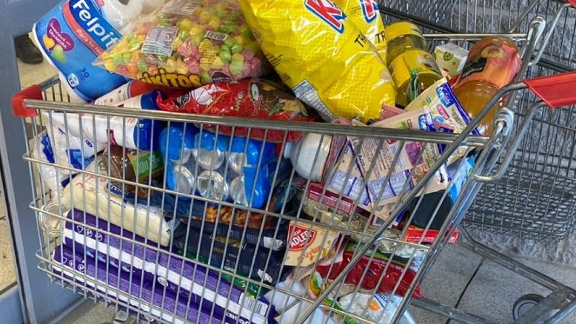 Tremendos gritos en el supermercado: no pod�a creer lo que estaba viendo