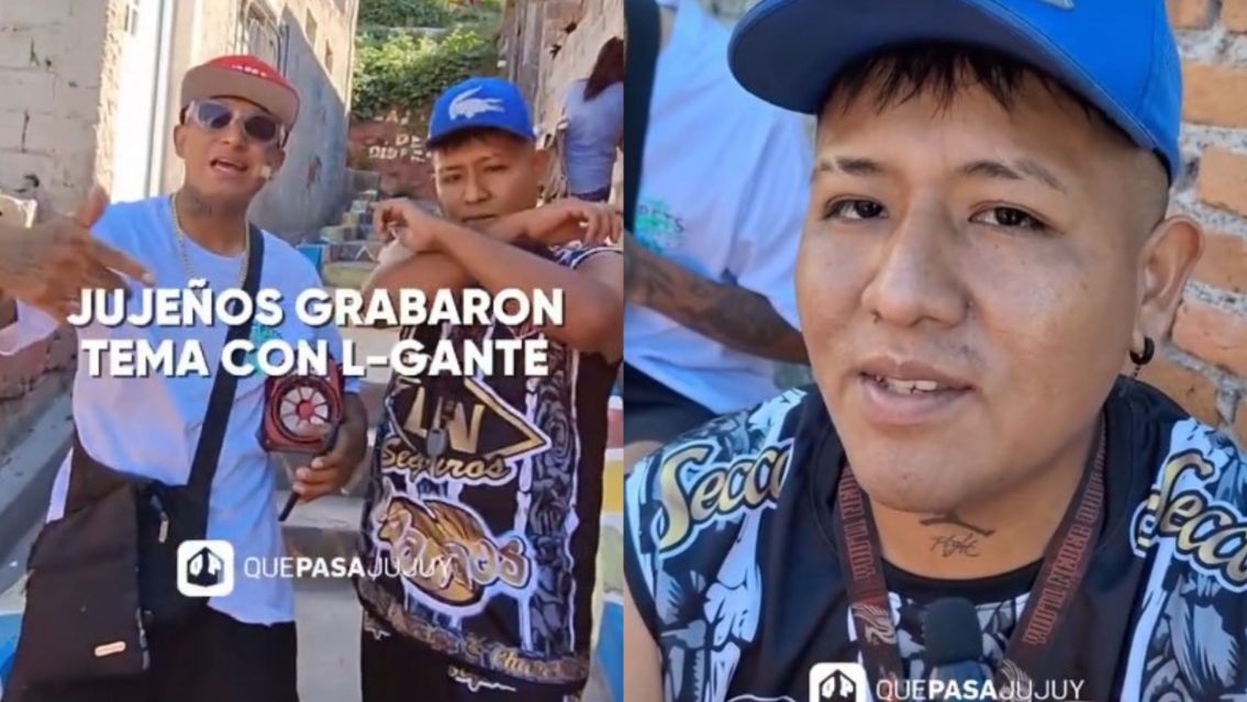 Quiénes son los jujeños que grabaron con L-Gante y ahora la rompen
