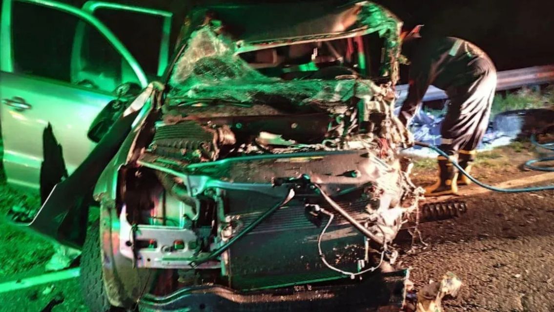 Grave choque frontal en Ruta 34: hay un muerto y un herido