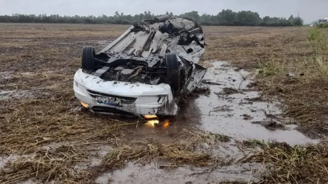 "Peligrosa cuando llueve, a�os sin gesti�n", choque frontal y muerte en el norte
