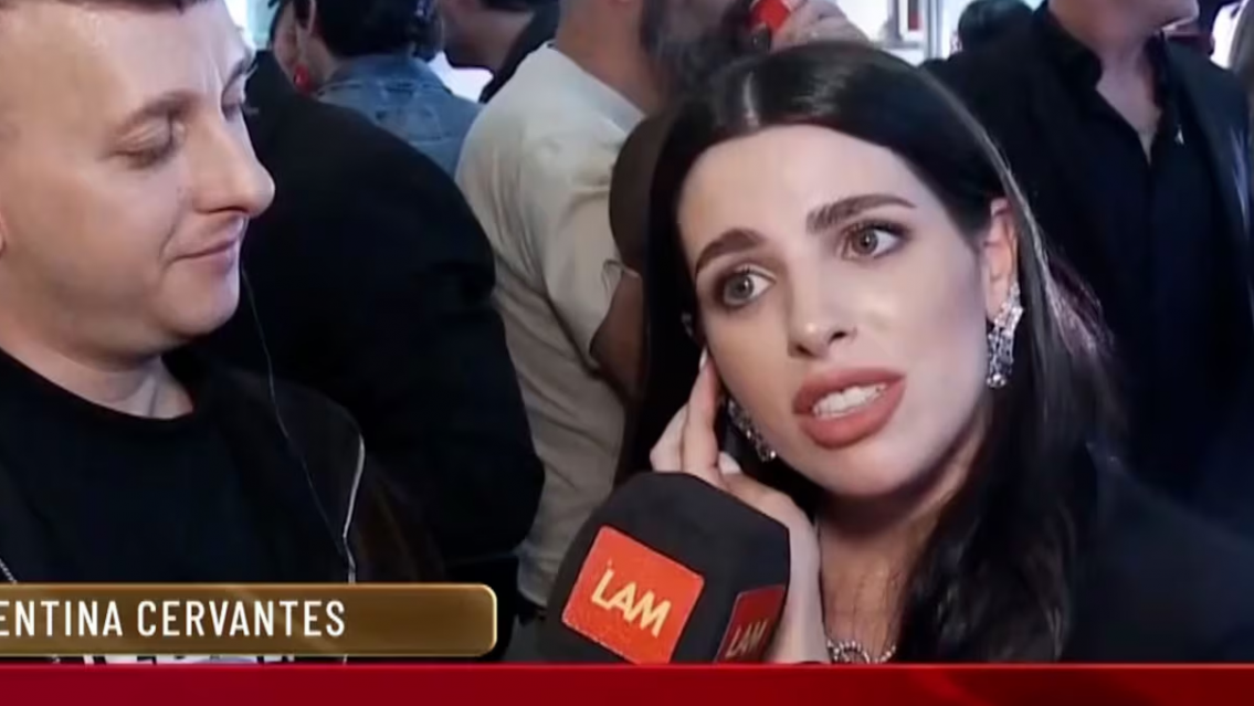 Valentina Cervantes confirm� que le tuvieron que dar un colch�n para dormir