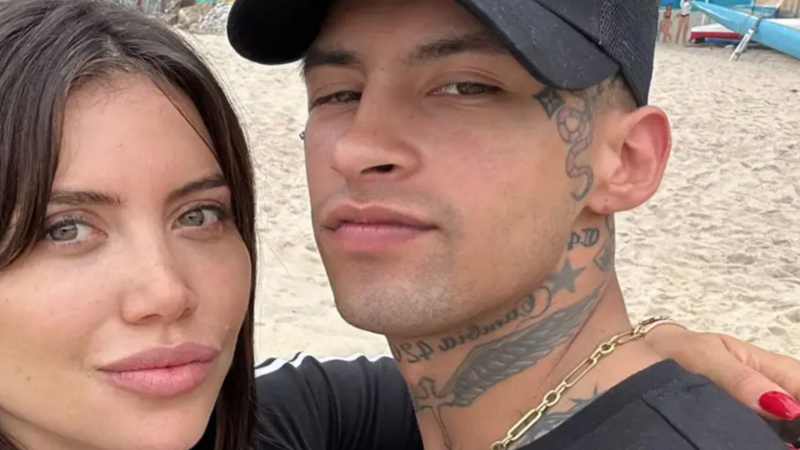 Wanda Nara subió una foto íntima y mostró cómo amaneció con L-Gante