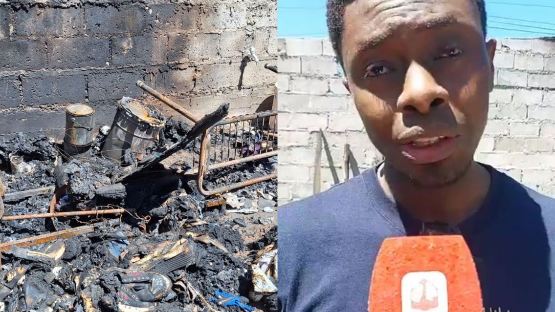 Dolor absoluto: se quemó una de las capillas más queridas de Alto Comedero