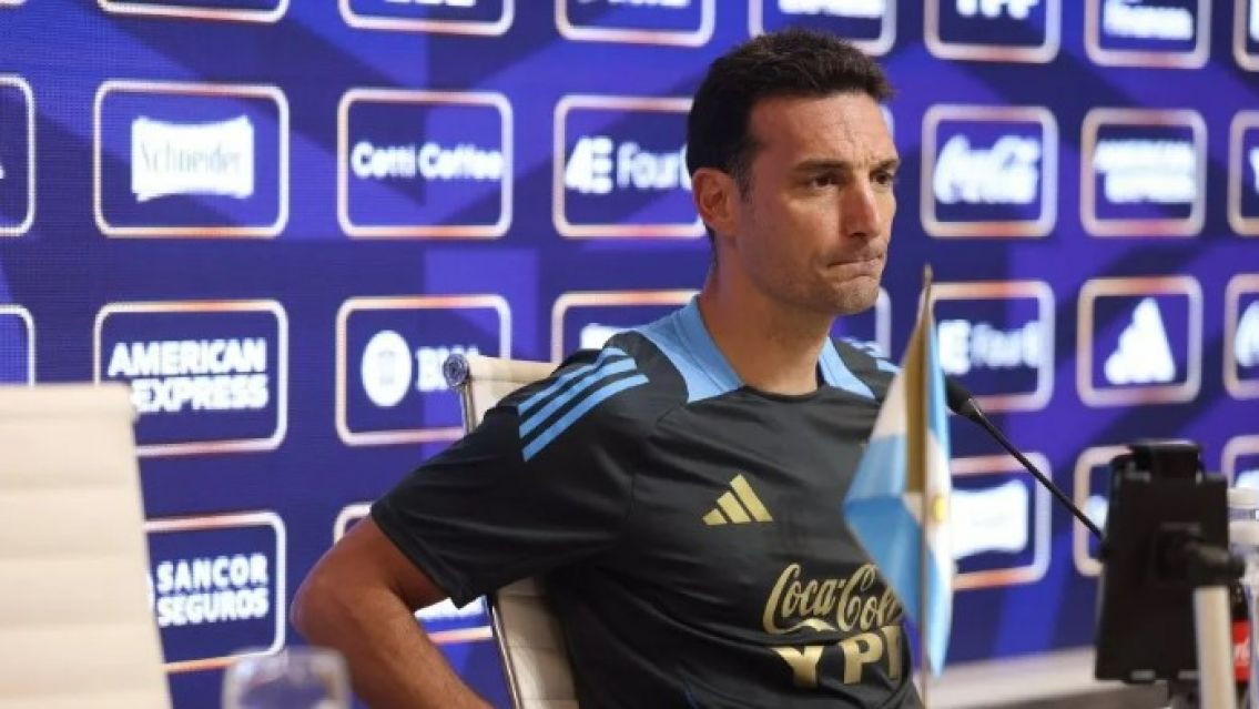 Scaloni y la formaci�n de la Selecci�n Argentina: "La tengo casi decidida"