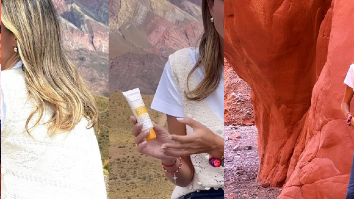 �Es ella, es ella! Ex reina y actual esposa de un pol�tico de paseo por Jujuy