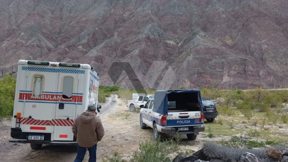 Rescataron a una abuelita que estaba en medio de los cerros