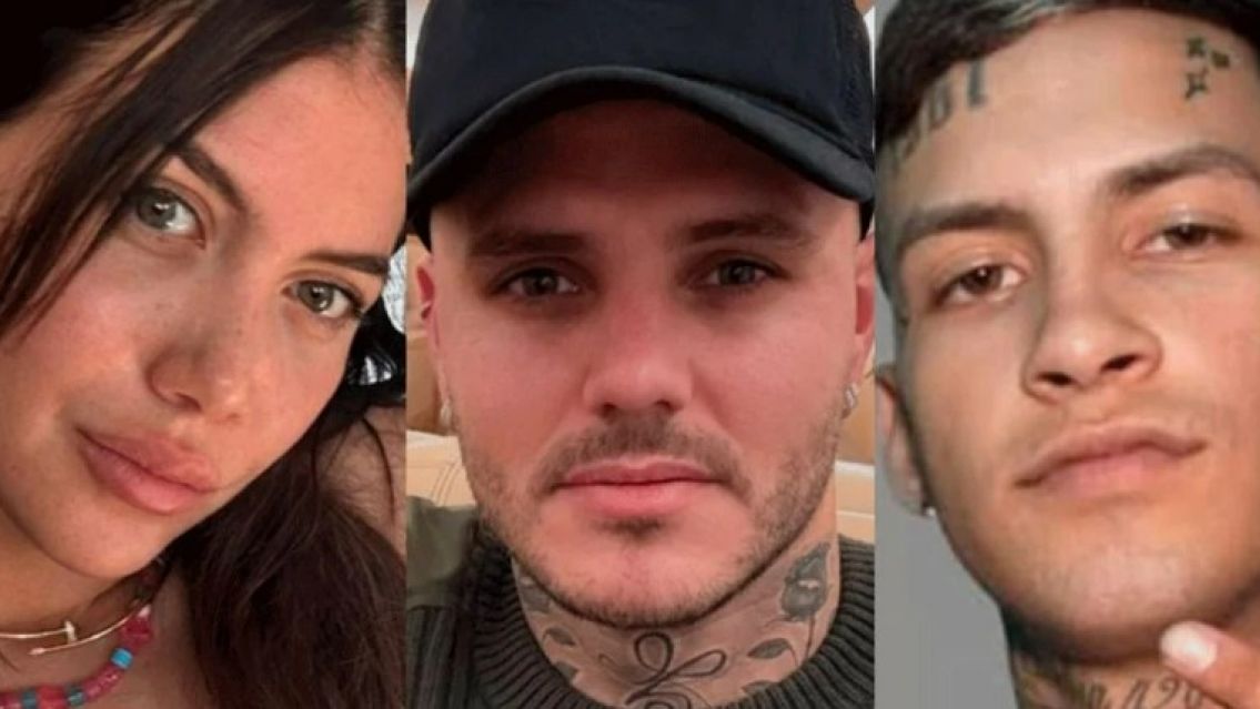 "Furia insostenible": As� reacciono L Gante al encuentro entre Wanda y Mauro