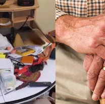 Le revolvieron la casa y lo torturaron para robarle, la pesadilla de un abuelito