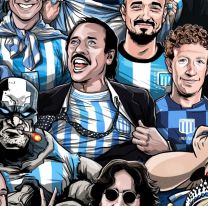 Qui&eacute;nes son los hinchas m&aacute;s famosos de Racing: desde Francella a John Lennon