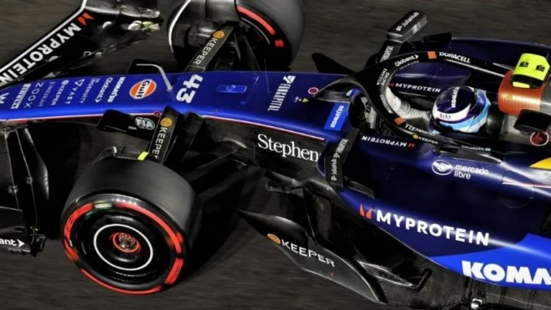Colapinto larga 14 en ell Gran Premio de Las Vegas de Fórmula 1 luego de su terrible choque