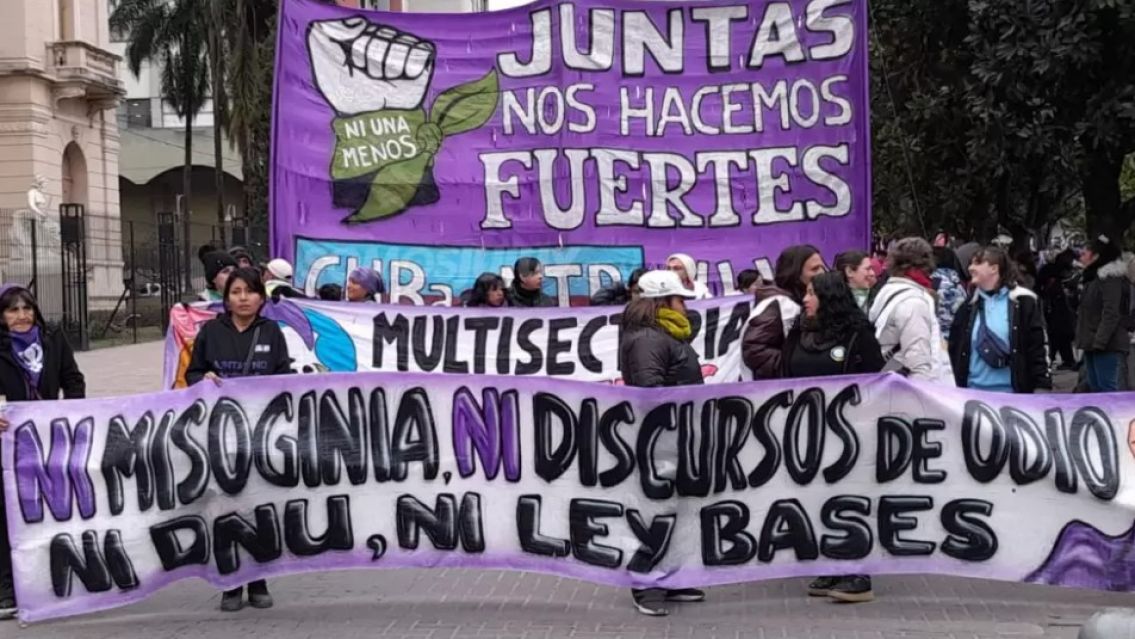 Nueva marcha en Jujuy por el D�a de la Eliminaci�n de la Violencia contra las Mujeres