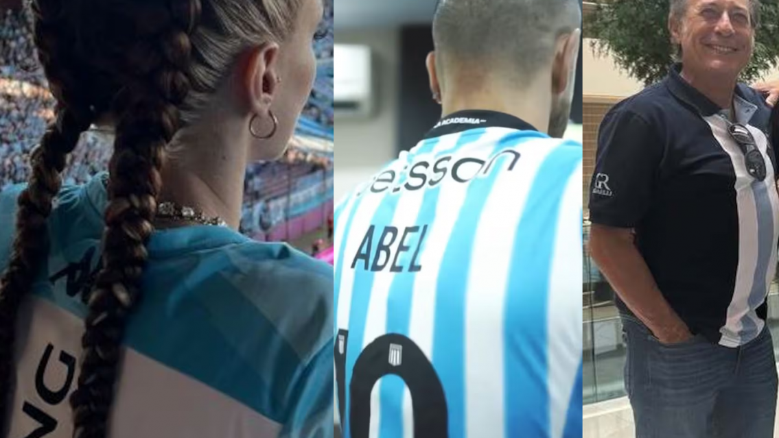 Guillermo Francella, La Joaqui, Abel Pintos, los festejos por Racing Campeón