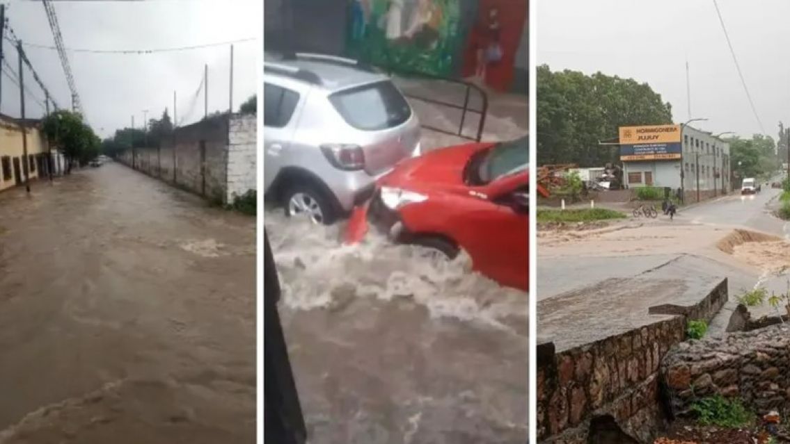 Rige un alerta amarilla por tormentas fuertes en el centro y este de Jujuy