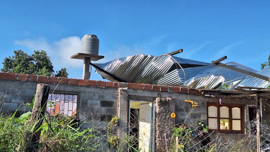 Tormenta en Jujuy: se les vol� el techo y perdieron todo 