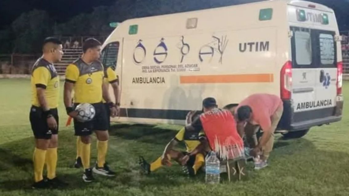 Atlético San Pedro avanzó en el Regional luego de una brutal agresión al árbitro