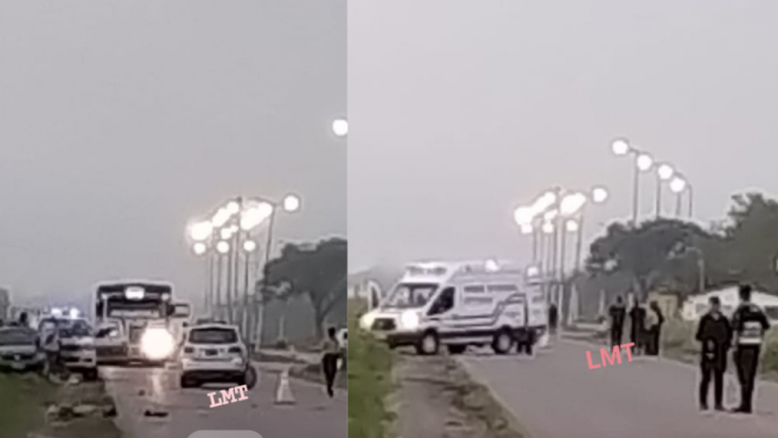 [URGENTE] Moto con tres ocupantes choc� con un auto: hay dos fallecidos