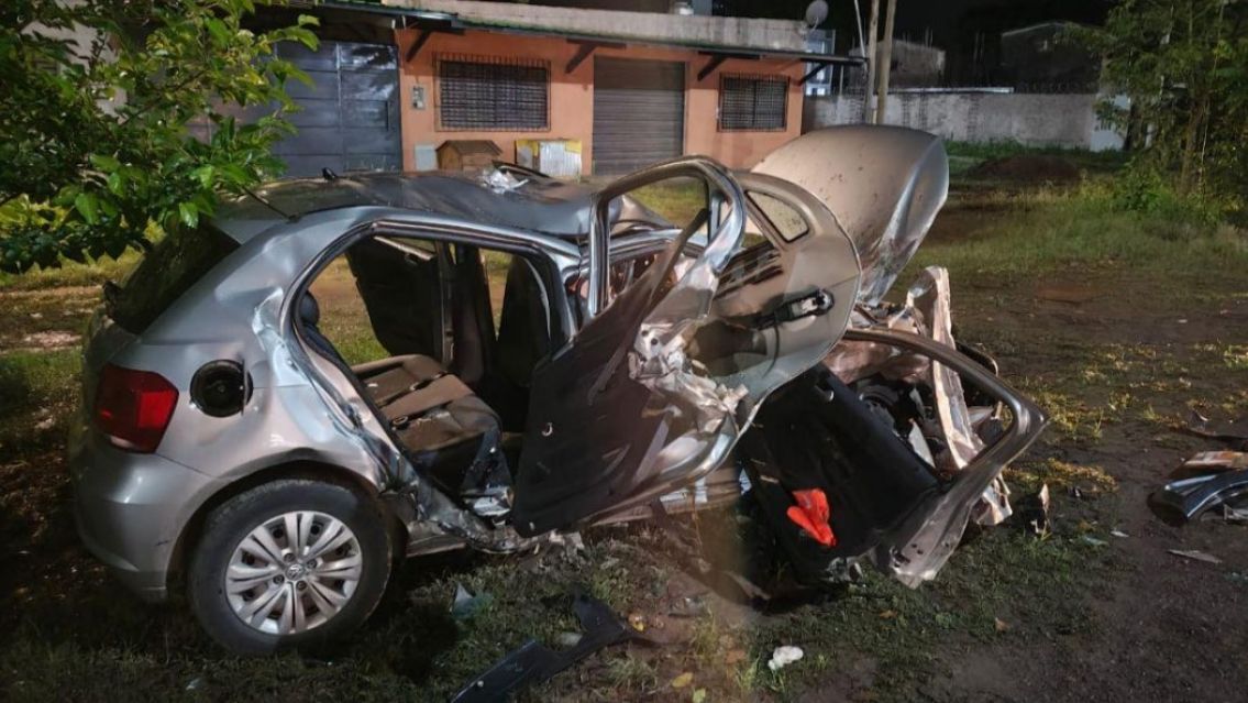 Periodistas juje�os chocaron de frente con un conductor machado y se salvaron de milagro