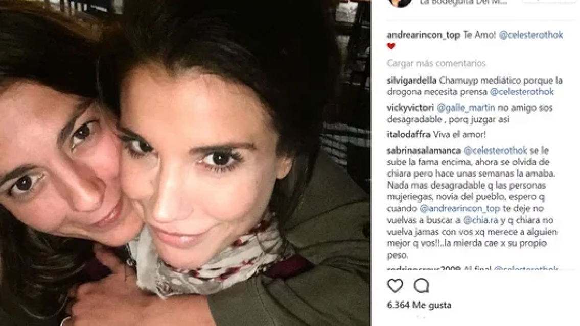 La ex novia de Andrea Rincón chocó a Gianinna Maradona con el auto