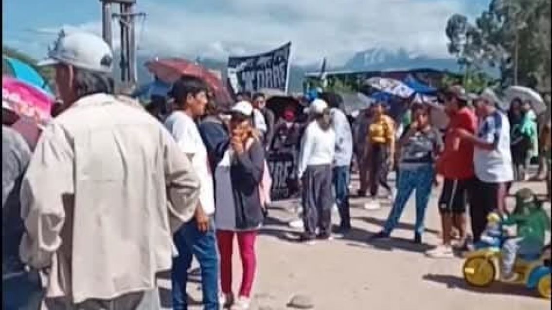 Corte de ruta total en Jujuy: la CCC protesta en la zona de Libertador 