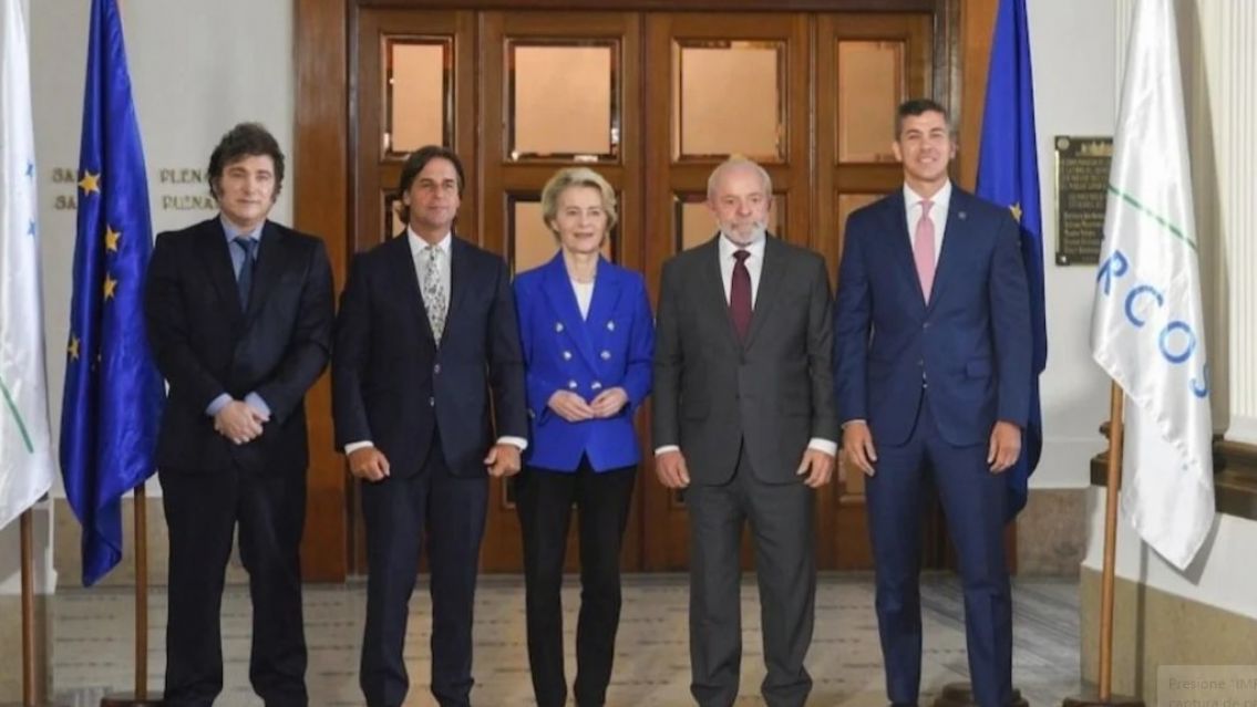 El Mercosur y la Uni�n Europea anunciaron un hist�rico acuerdo de libre comercio