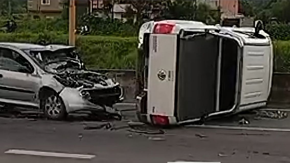 Una familia que iba a la Cena Blanca protagonizó un brutal accidente en la ruta nacional 9