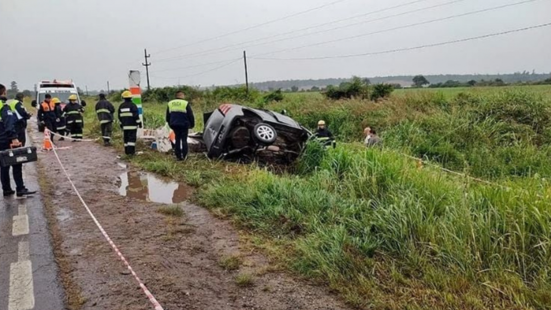 Volv�an de la Virgen del Valle y volcaron en la ruta: falleci� una peregrina