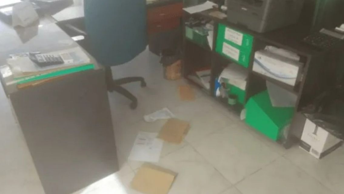 Robo en una sede del sindicato de Camioneros: escaparon con una caja fuerte