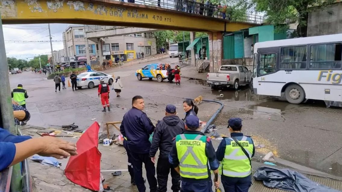 Liberan al conductor que atropelló a una vendedora en la vieja terminal