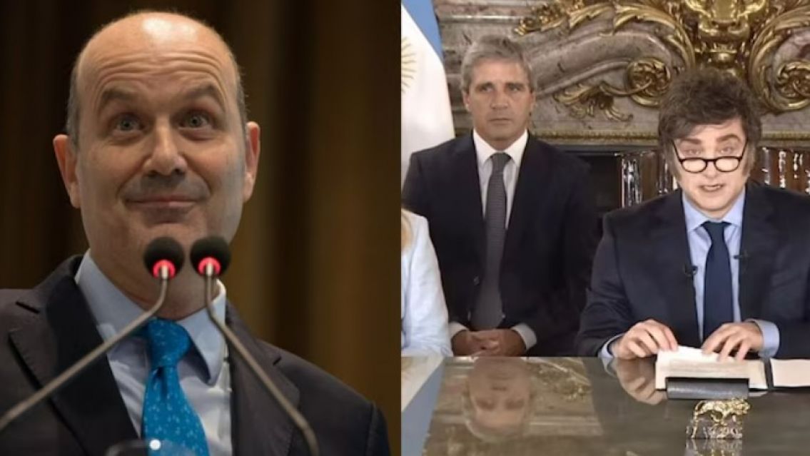 Federico Sturzenegger cruz� fuerte a Milei: "No se van a bajar los impuestos"