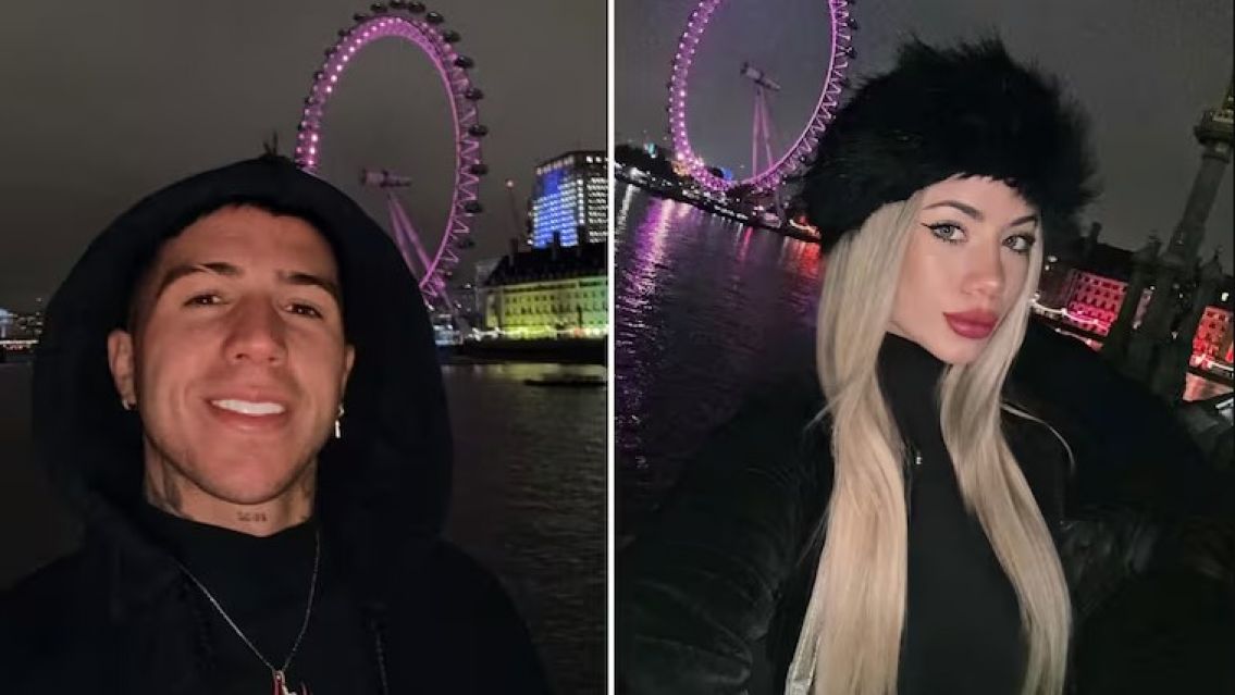 Está con todas: Enzo Fernández con la ex de L-Gante