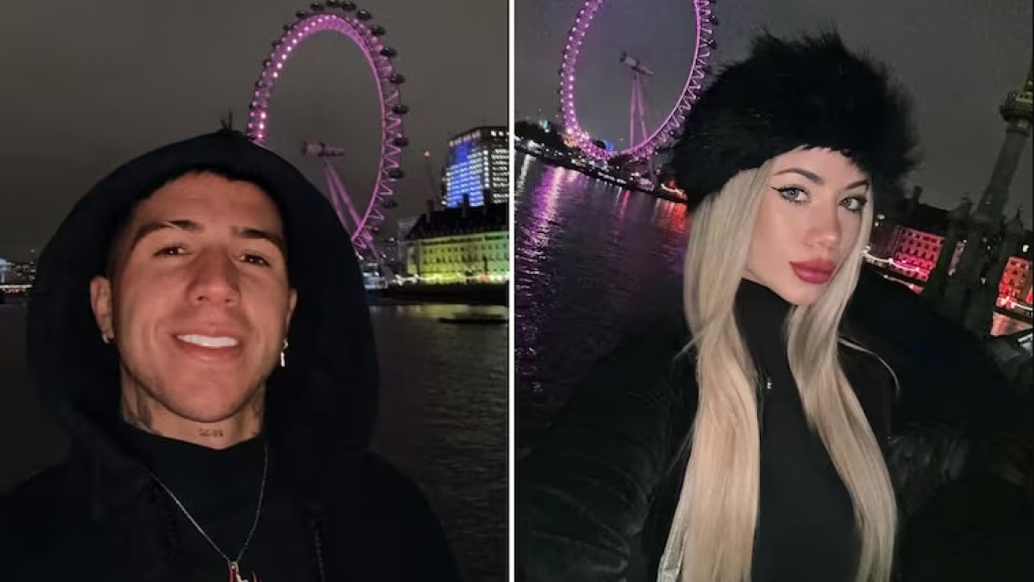 Quién es la chica con la que apareció Enzo Fernández