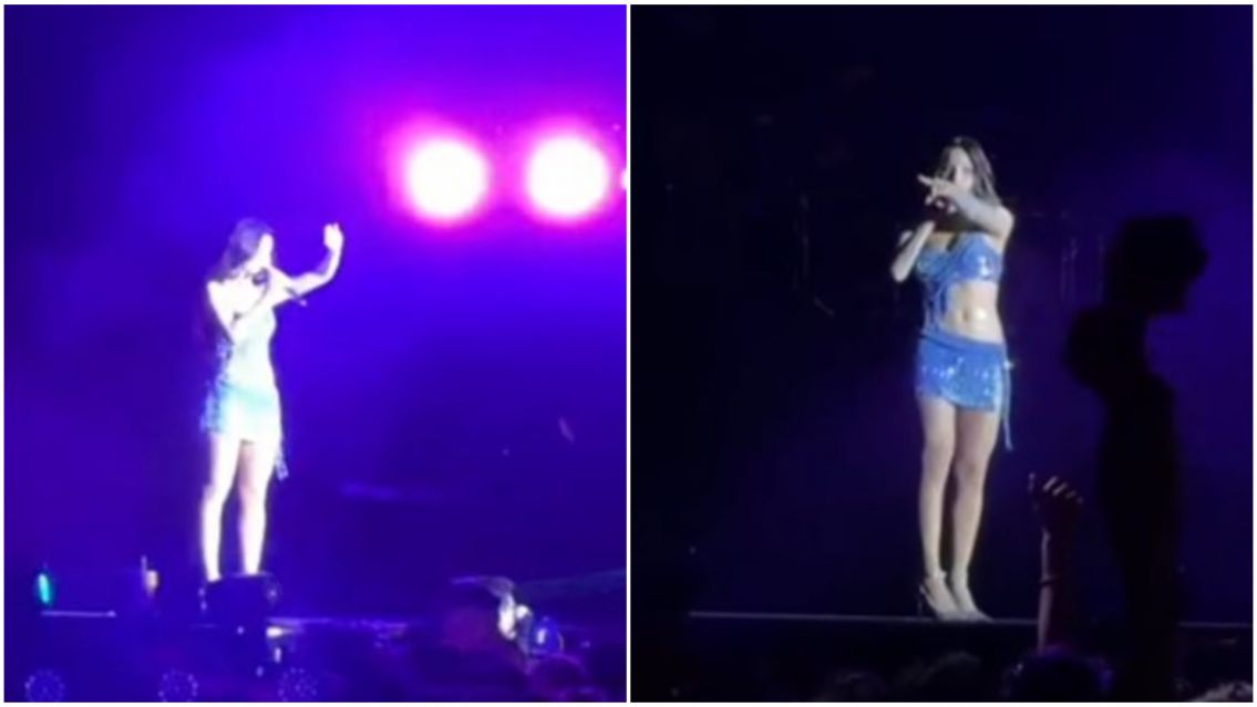 El tenso momento que se vivió en el show de Emilia Mernes: pidieron ambulancia