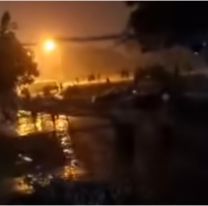 Parec&iacute;a una pel&iacute;cula de guerra: el &uacute;ltimo enfrentamiento entre bagayeros y gendarmes