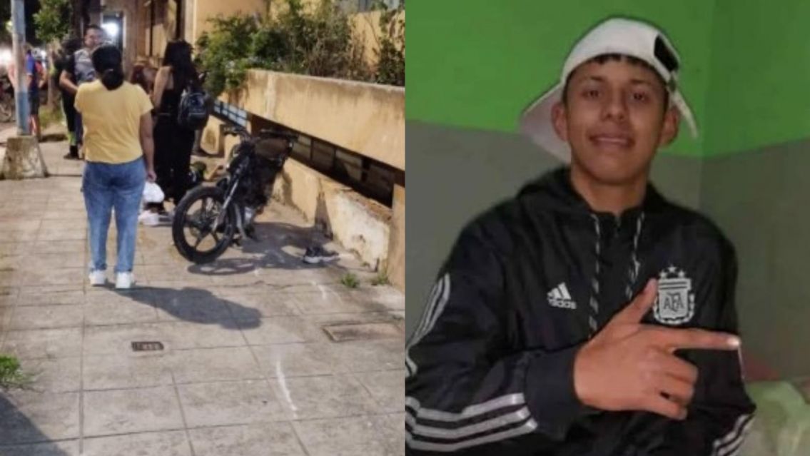 Terrible: juje�os chocaron contra un poste y uno de ellos lucha por su vida