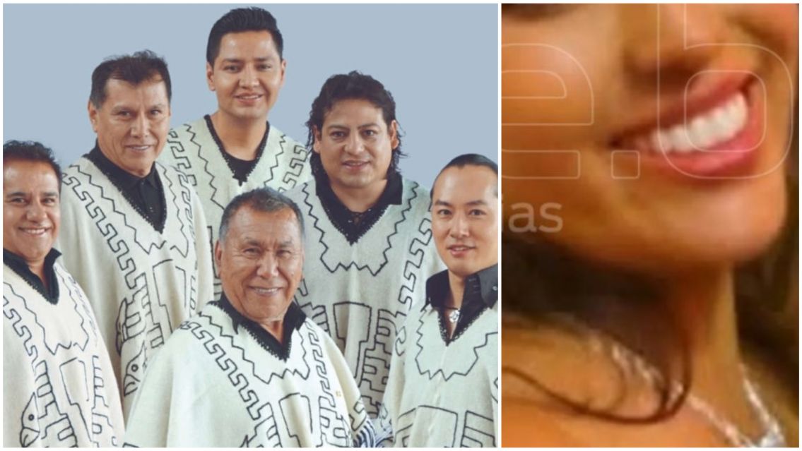 Se casó uno de Los Kjarkas: la joven es casi 40 años menor que él