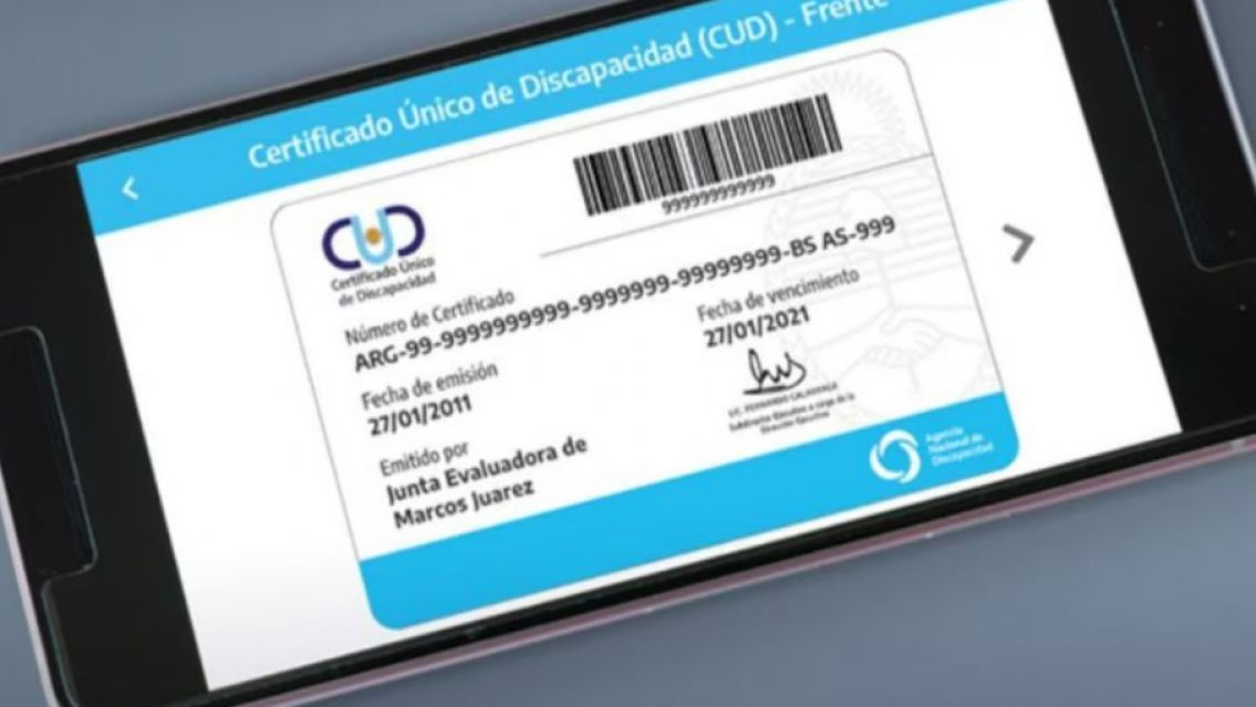 Cuáles son las enfermedades que son reconocidas por el Certificado Único de Discapacidad
