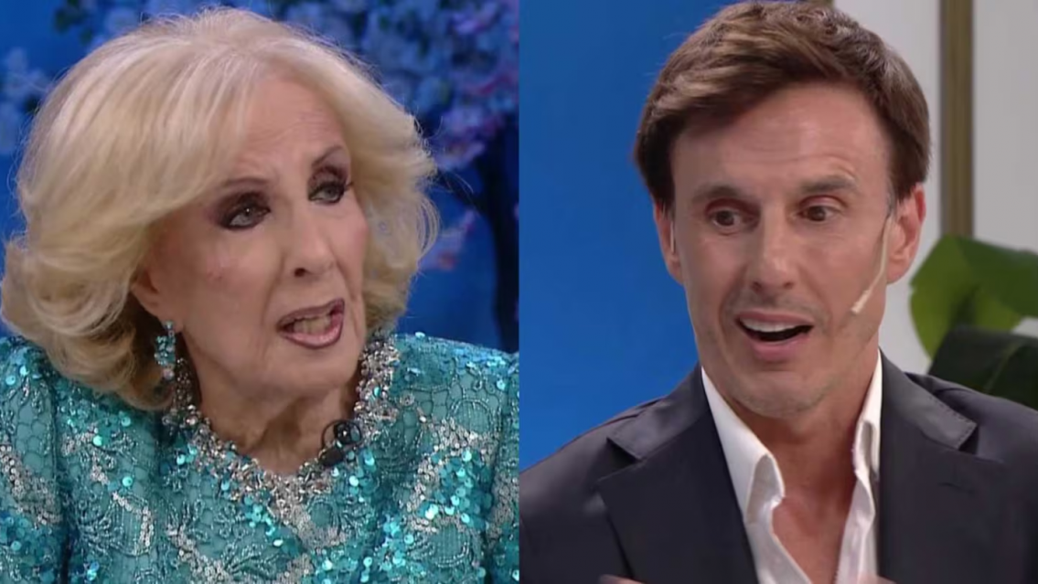 Lo que no se vio del cruce entre Mirtha Legrand y Roberto Garc�a Morit�n