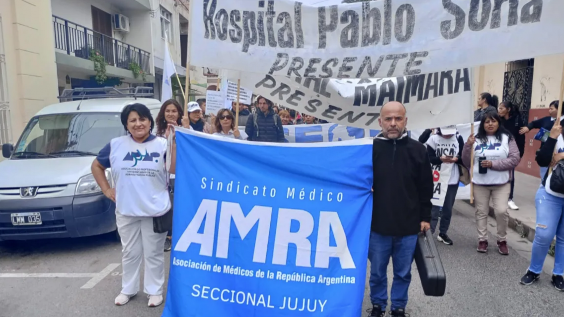 M�dicos de Jujuy contin�an el paro en reclamo de mejoras de sueldo